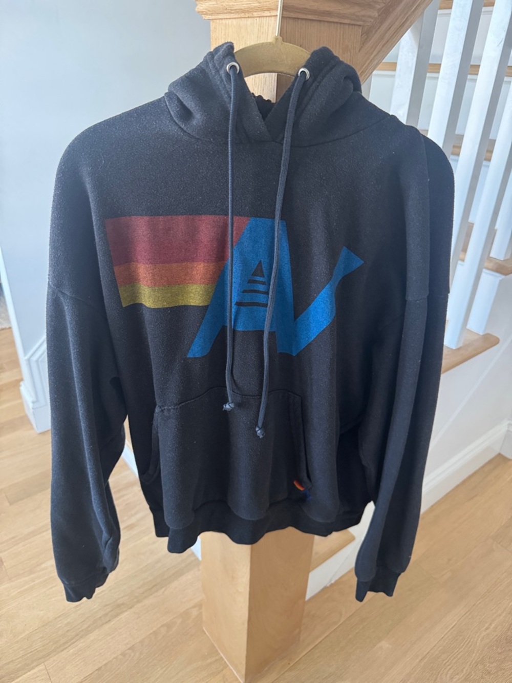 Aviator Nation Size Small Black -Women's Hoodie Sweatshirt
